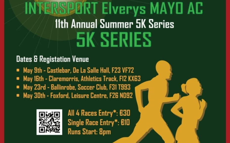Mayo Athletics 5K Series - Castlebar