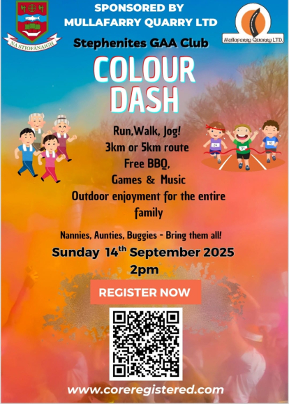 Stephenites Colour Run /Walk 2025